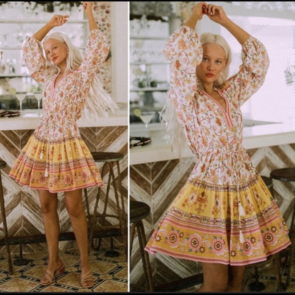 SPELL Portobello Long Sleeve Playdress